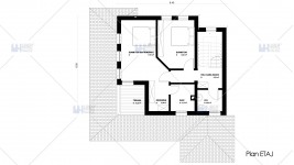 Proiect casa parter + etaj (107 mp) - Ronia